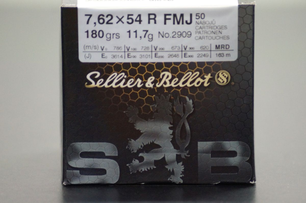 Sellier & Bellot 7.62x54R,