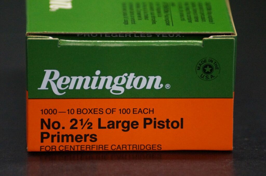 Remington No. 2,5 Large Pistol Primers