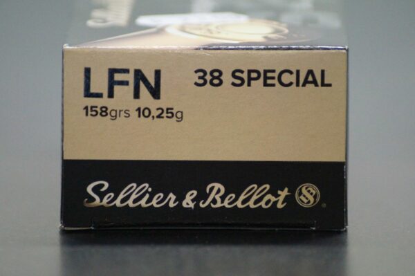 Sellier & Bellot .38 Spl LFN