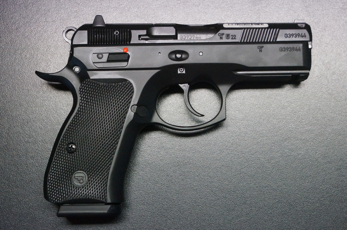 CZ 75 P-01, pistole CZ, CZ STeel black