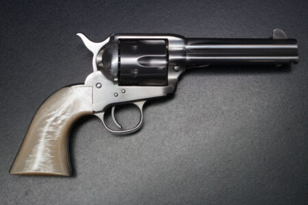 Western Revolver in Stainless Steel