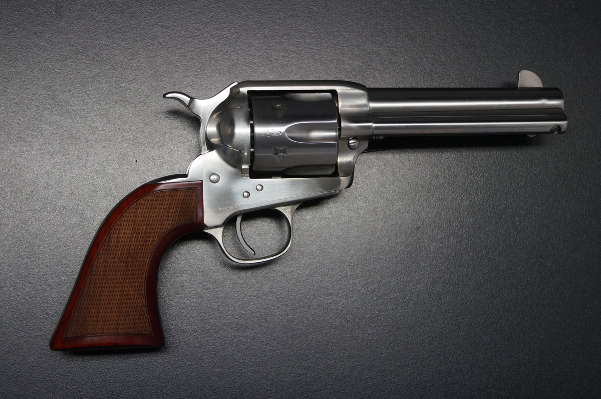 Uberti Westernrevolver El Patron in Stainless Steel