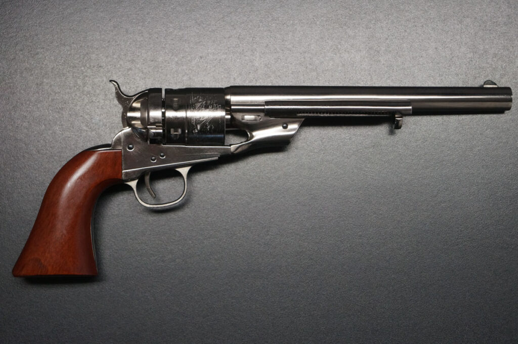 Uberti 1871 Richards Army vernickelt