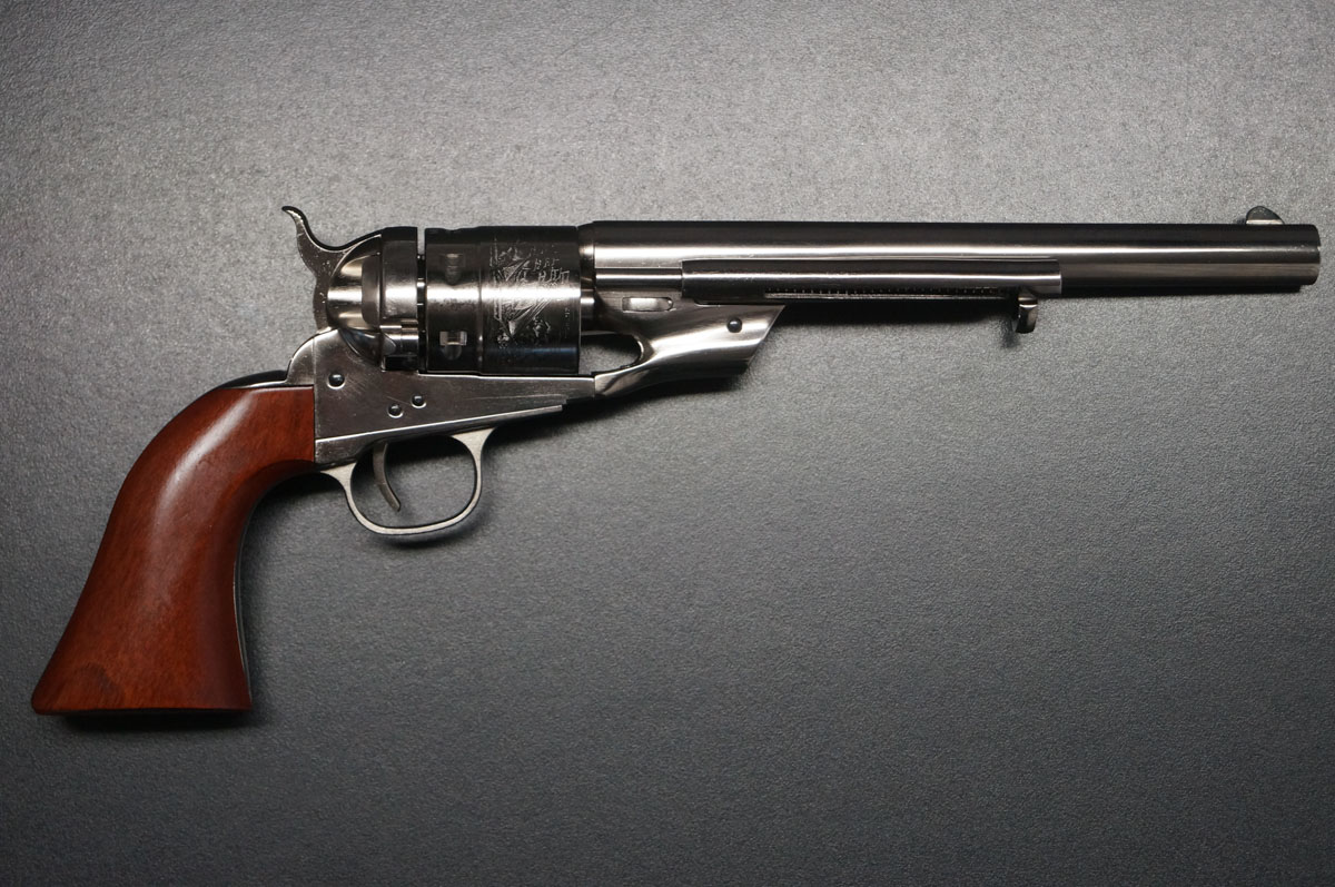 Uberti 1871 Richards Army vernickelt