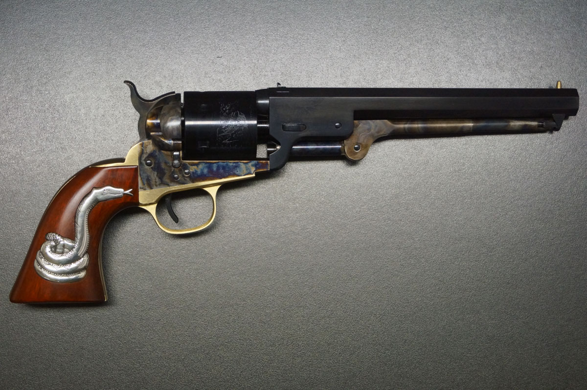 Uberti Richards Navy „Man With No Name“ Westernlegende mit Snake-Griff