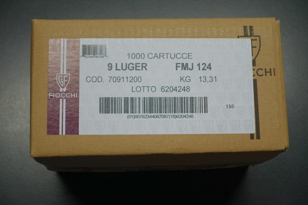 Fiocchi 9mm 1000 Schuss