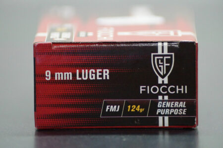 Fiocchi 9mm FMJ 124 gr 1000 Schuss