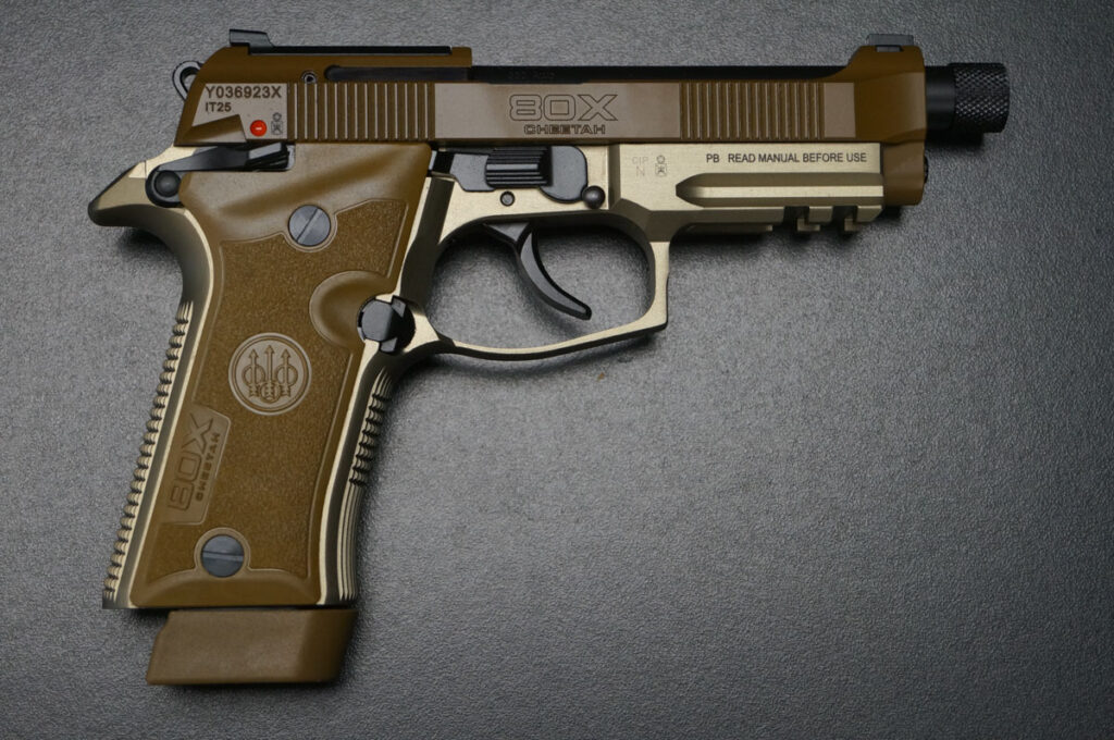 Beretta 80X Cheetah Tactical FDE 380 Auto