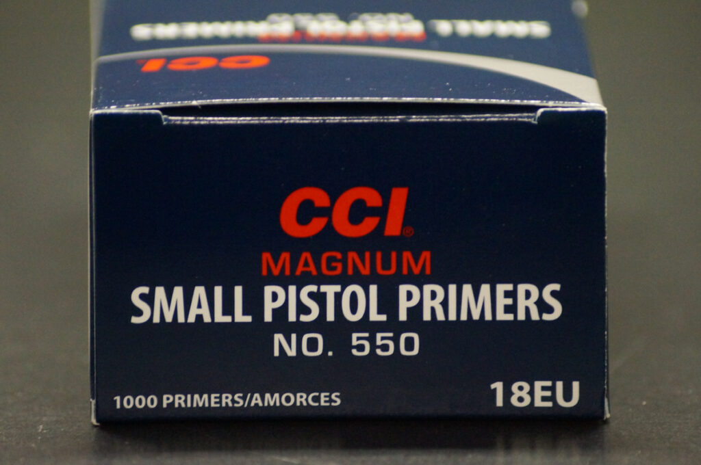 CCI Primers Small Pistol Magnum 550