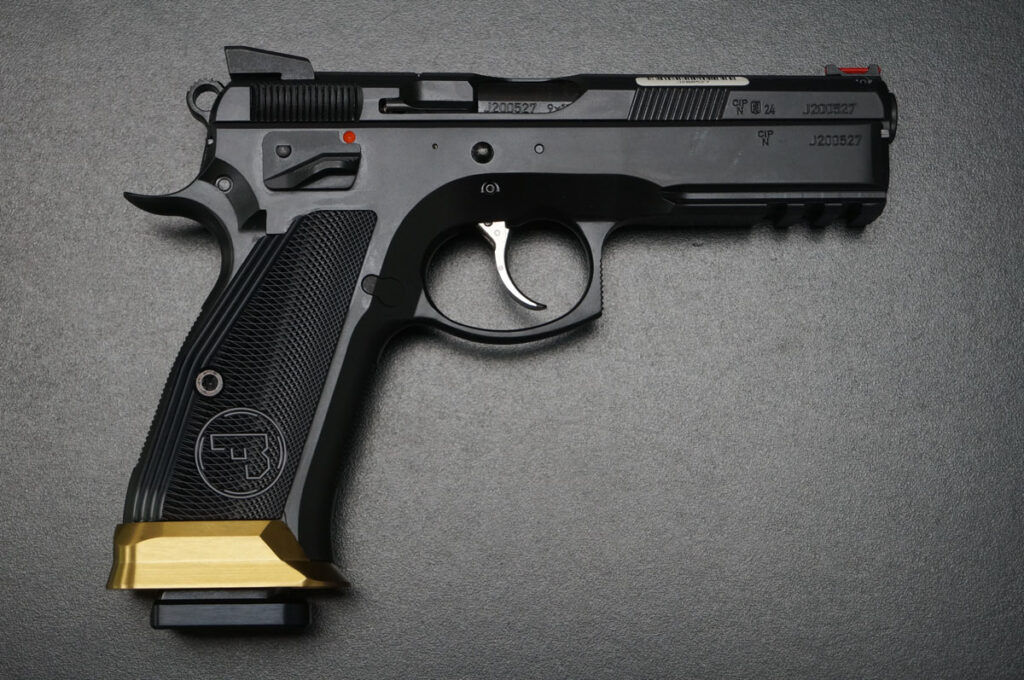 CZ SP-01 Shadow Gold Mag