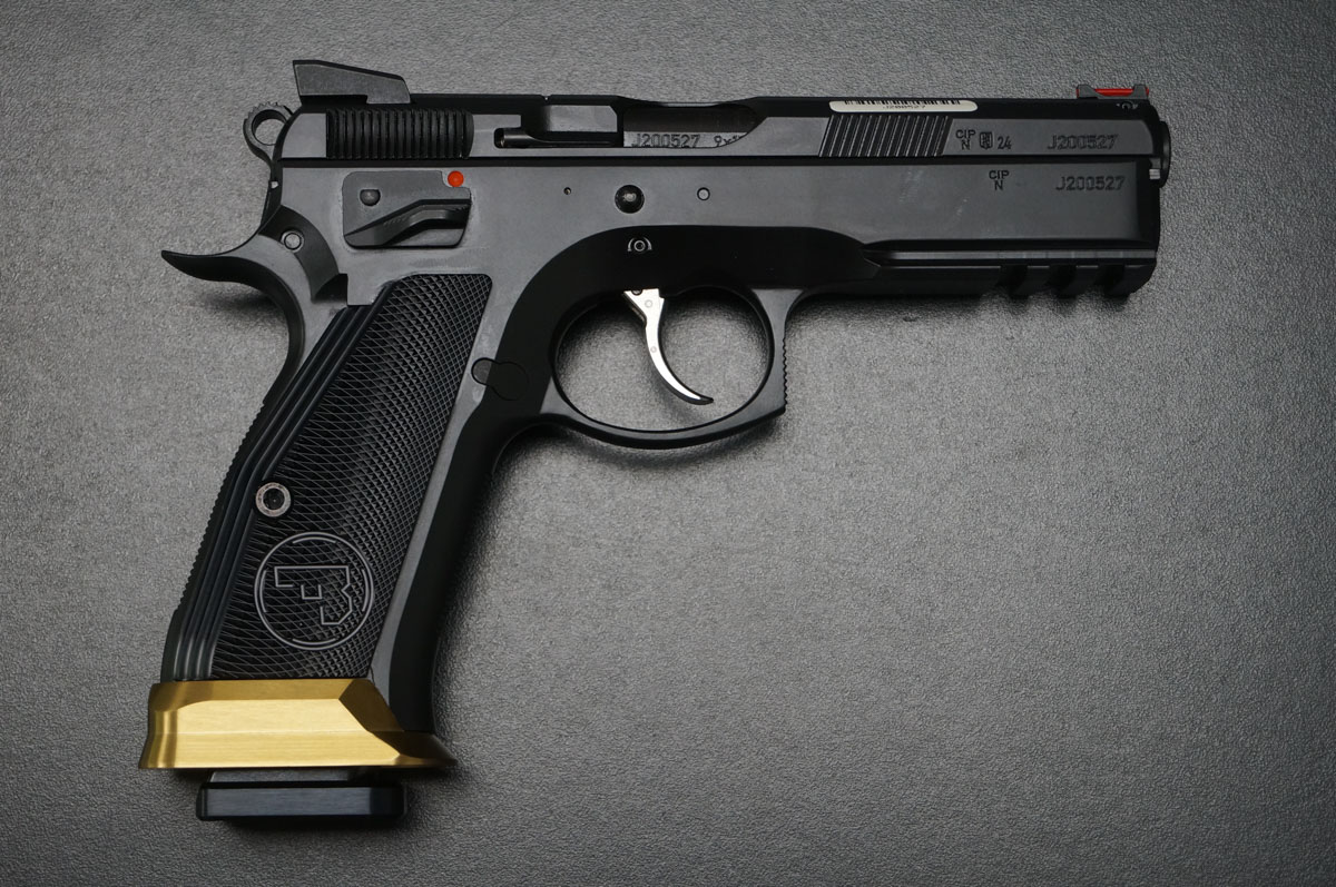 CZ SP-01 Shadow Gold Mag