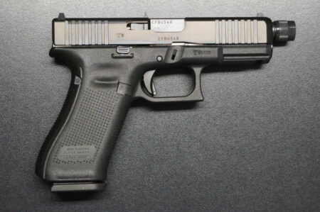 Glock 45 MOS mit Gewindelauf