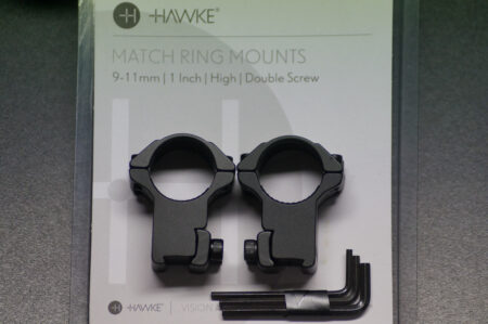 Hawke Montagering 9-11mm 1 Inch High