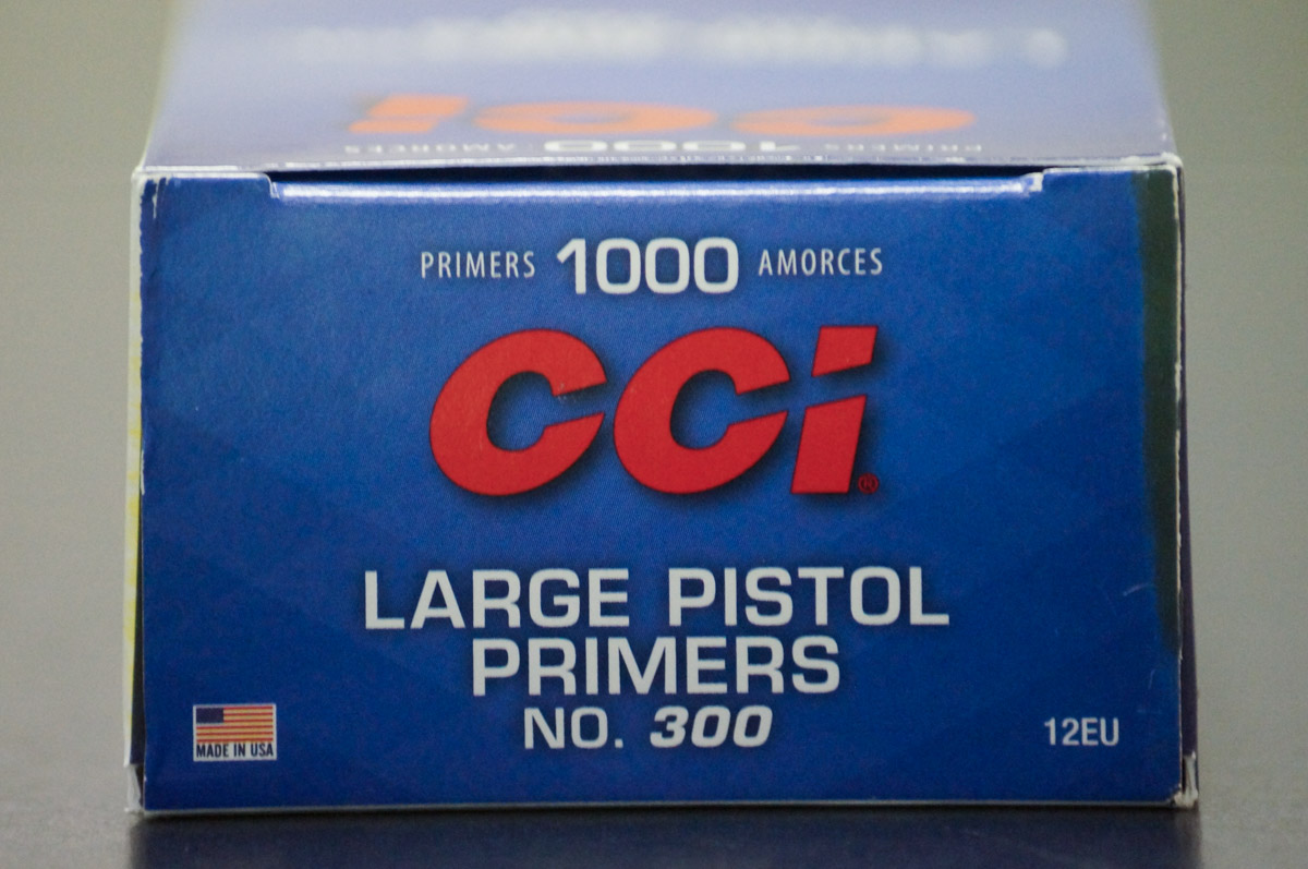 CCI Large Pistol Primers No.300