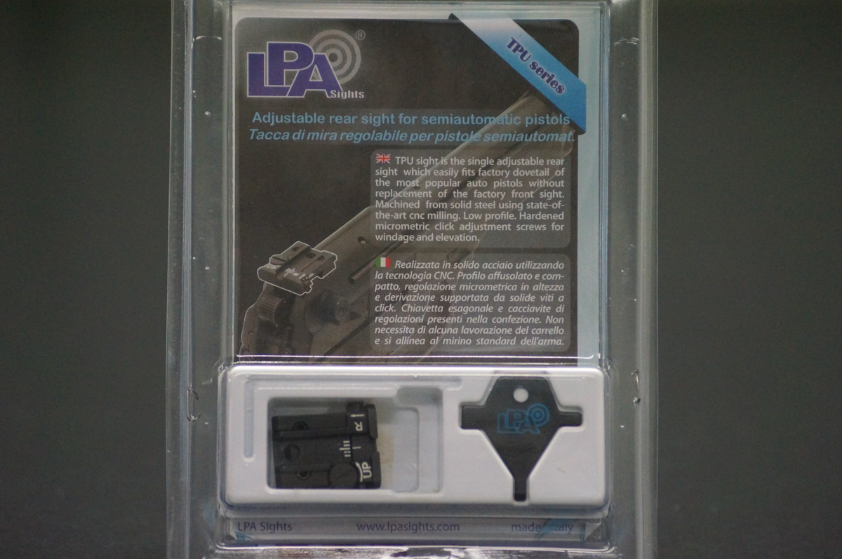 LPA Visierung CZ 75 SP-01 Shadow
