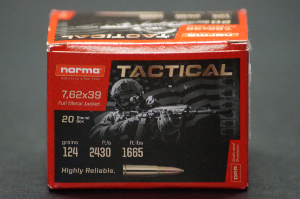 Norma 7.62x39 Tactical