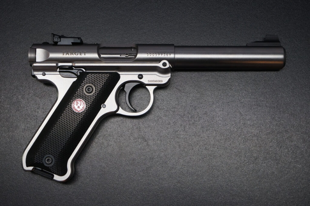 Ruger Mark IV Target in Stainless