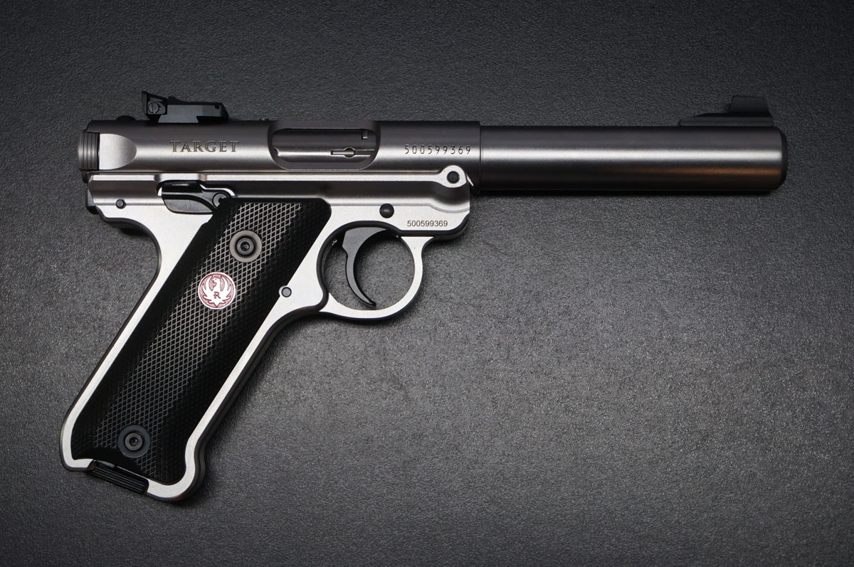 Ruger Mark IV Target in Stainless