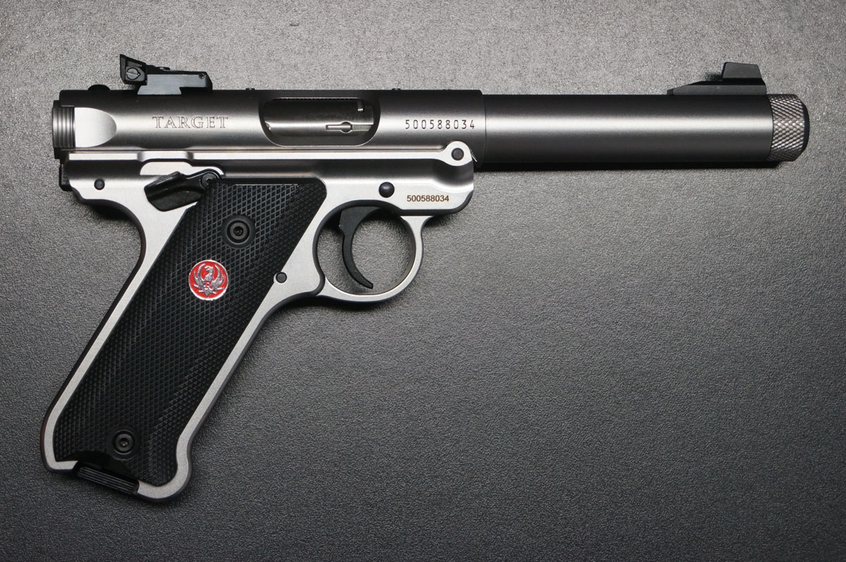 Ruger Mark IV Target Satin Stainless