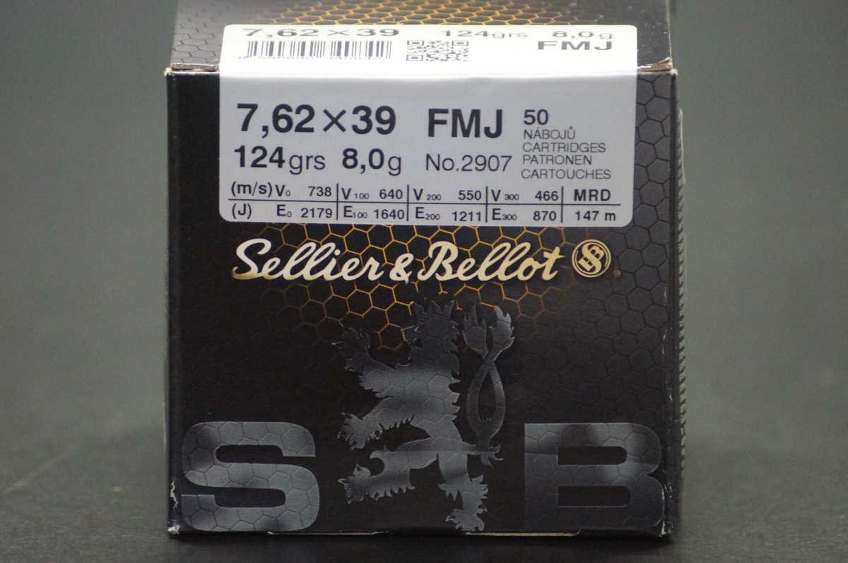 Sellier & Bellot 7.62x39 FMJ