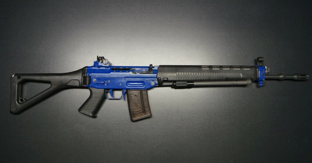 SIG SG550 Stgw 90 Blue Star