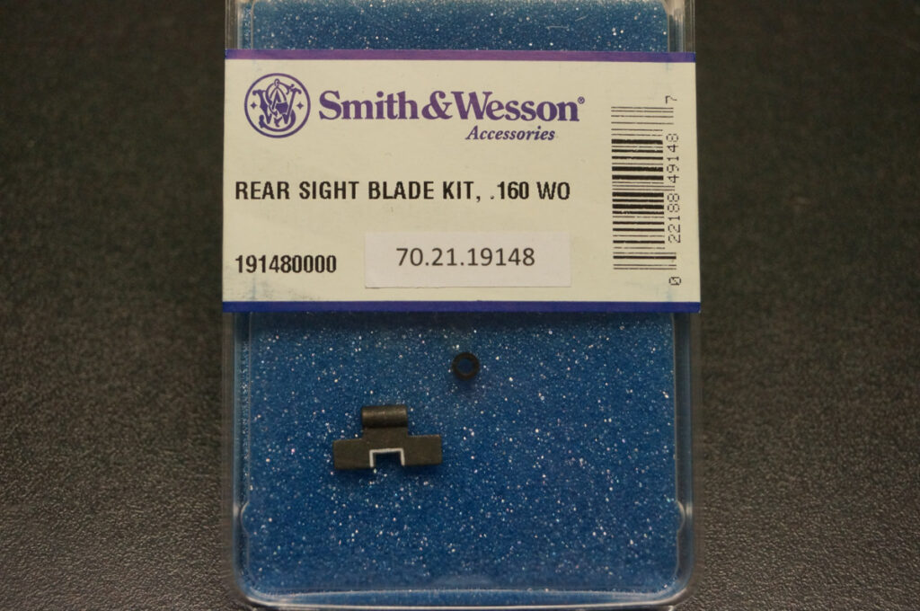 Smith & Wesson Rear Sight Blade Kit