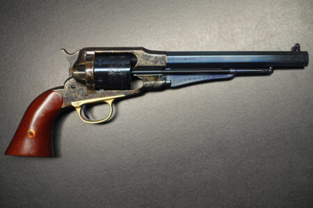 Uberti 1858 Improved Army graviert