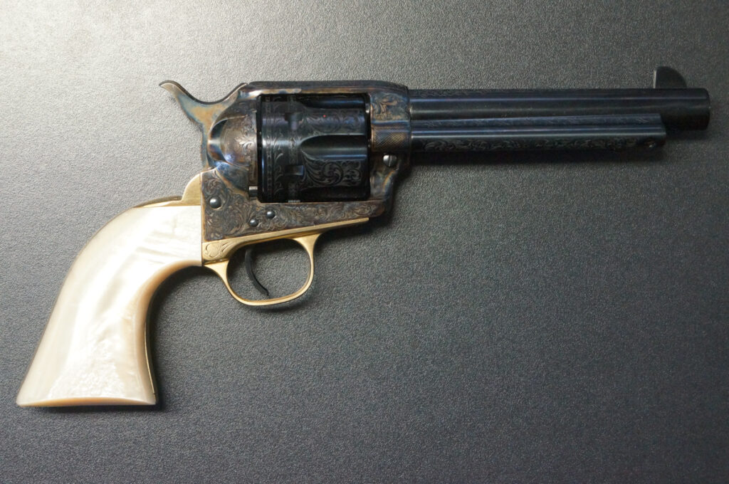 Uberti Cattleman mit Roosevelt Gravur