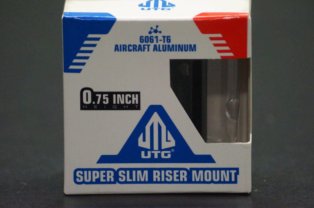 UTG Super Slim Riser Mount 3 Slot 3cm