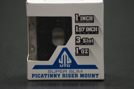 UTG Super Slim Riser Mount 3 Slot 2.4cm