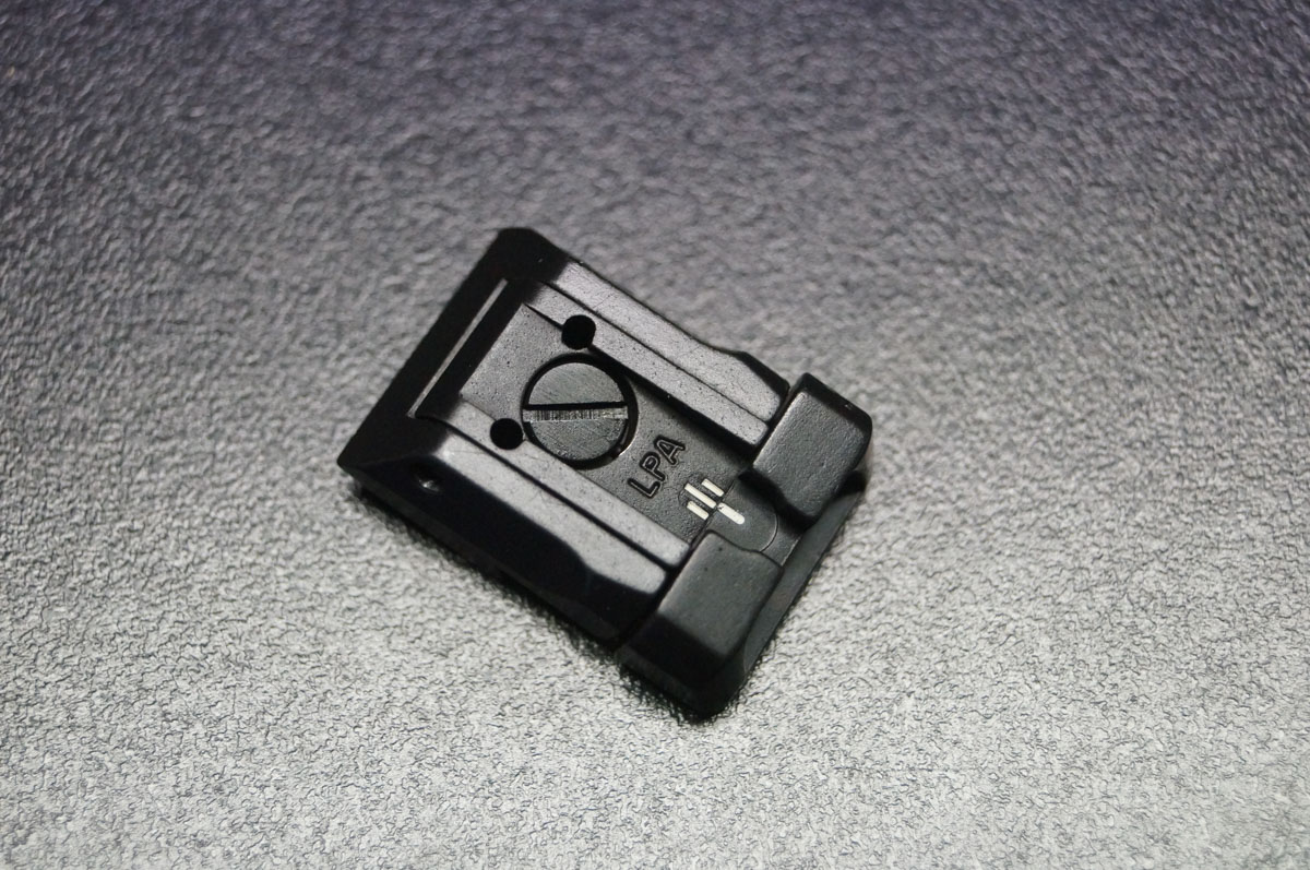 Visierung LPA Glock 17 Rear