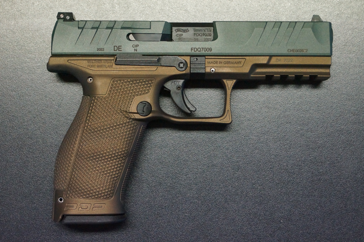 Walther PDP Carcoal Green