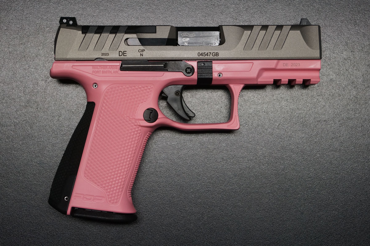 Walther PDP F-Series Bright Pink Stainless 4"